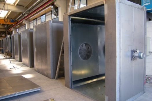 Render Horno Industrial
